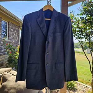 Loro Piana X Del Mare 1911 44R Charcoal Grey 3-button Sport Coat Blazer Jacket